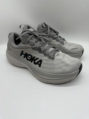 Zapatos para correr HOKA ONE ONE Bondi 8 para hombre gris malla talla 12D Foto 1 de 4