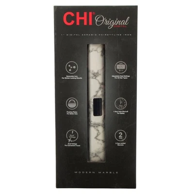 Plancha de cerámica de turmalina CHI 1" en mármol moderno Foto 1 de 4