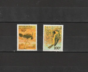 DJIBOUTI , 1977, BIRDS, 2v.  MNH, Mi 8.0Euro - Picture 1 of 1