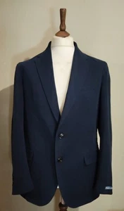 Polo By Ralph Lauren einreihiger unstrukturierter Slim Fit Sportmantel Navy XL - Bild 1 von 8