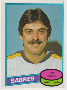 1980-81 O-pee-chee NHL #266 Bob Sauve Sabres - Picture 1 of 2