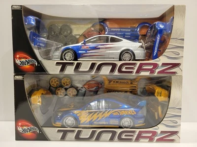 Hot Wheels Tunerz "Acura RSX" (2 Car Set) Diecast 1:18 FACTORY SEALED! Rare 2002 - Image 1 of 4