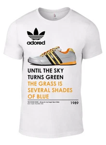 The Stone Roses T-shirt SUGAR SPUN SISTER Lyrics HACIENDA Trainer Adored oasis W - Picture 1 of 1