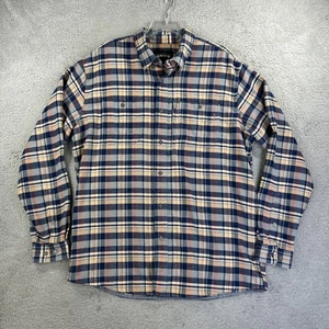Orvis Flanellhemd Herren Large blau kariert Cabincore Campcore Holzfäller Angeln - Bild 1 von 7