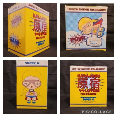 HARAJUKU LOVERS NOVO NA CAIXA SUPER G EDIÇÃO LIMITADA 30ml-1.0oz Eau de Toilette spray Gwen Stefani - Imagem 1 de 4