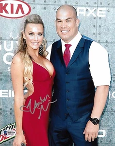 Amber Nichole Miller Signed 8x10 Photo BAS Beckett COA UFC Picture w/ Tito Ortiz - Picture 1 of 4