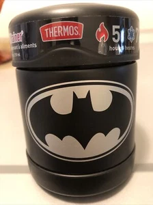 THERMOS FUNTAINER BATMAN 10 OZ MANTIENE FRÍO 7 HORAS Y CALIENTE 5 HORAS NUEVO - Imagen 1 de 7