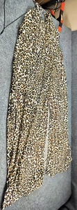 Nine.Eight NewYork Woman Summer Maxi Dress Island Animal Print Sleeveless 2XL - Picture 1 of 10
