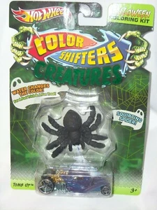 Hot Wheels Color Shifters Creatures Purple Tomb Up With Spider Squirter NIP RARE - Bild 1 von 5