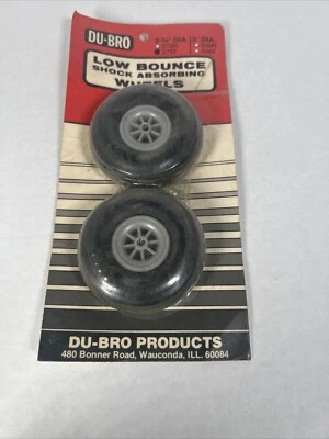 du-bro 2 3/4 275T ruedas amortiguadoras de bajo rebote  Foto 1 de 4
