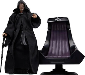 Star Wars Black Series 6" Return of the Jedi Emperor Palpatine & Throne Figure - Picture 1 of 9