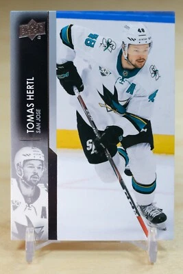2021-22 Upper Deck Series 1 Base #149 Tomas Hertl - San Jose Sharks - Image 1 of 2