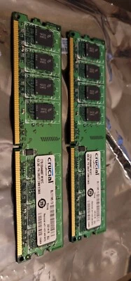 Crucial 8GB Kit (2x4GB) PC3-12800 Desktop DDR3 1600 MHz DIMM 240-pin Memory RAM - Image 1 of 4