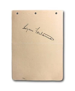 Lynn Fontaine Hand Signed Album Page Cut JSA COA Autograph Peter Pan Actress - Picture 1 of 3