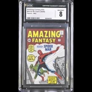 Amazing Fantasy #15 Marvel 80 Years Panini #43 CGC 8 NM/Mint - Picture 1 of 1
