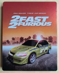 2 FAST 2 FURIOUS (FF2) - STEELBOOK BLU-RAY ORIGINALE ITALIANA - Foto 1 di 10