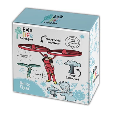 Eolo Propeller Spiel Hero mit Aufzieh- Abschussgriff