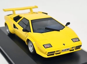 Ixo 1/43 Lamborghini Countach LP500S Yellow Diecast Scale Model Car - Picture 1 of 8