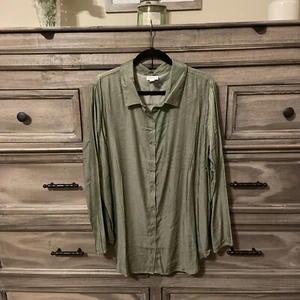 Lularoe Xl Valentina button up top - Picture 1 of 5