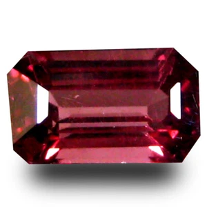 Granate rodolita rojo rosado 1,01 ct AAA+ exquisita forma octágona (7 x 4 mm) - Imagen 1 de 1