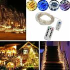 5m 10m 20m LED Lamp USB Remote Waterproof String Lights Xmas Fairy Party Decal