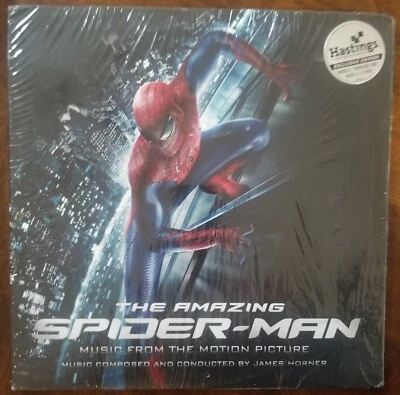 The Amazing Spider-Man (Original Score) US 2xLP "Spider Web" Hastings Variant V2 - Image 1 of 4