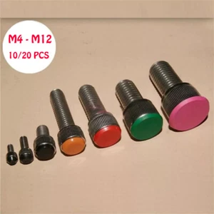 10/20X Hex Socket Allen Bolt Screw Hexagon Cover Protector M4 M5  M6 M8 M10 M12 - Picture 1 of 12