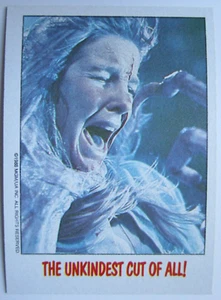 Fright Flicks 1988 Topps Card #48 (NM) ~ Vengeance: The Demon scena film horror - Foto 1 di 2