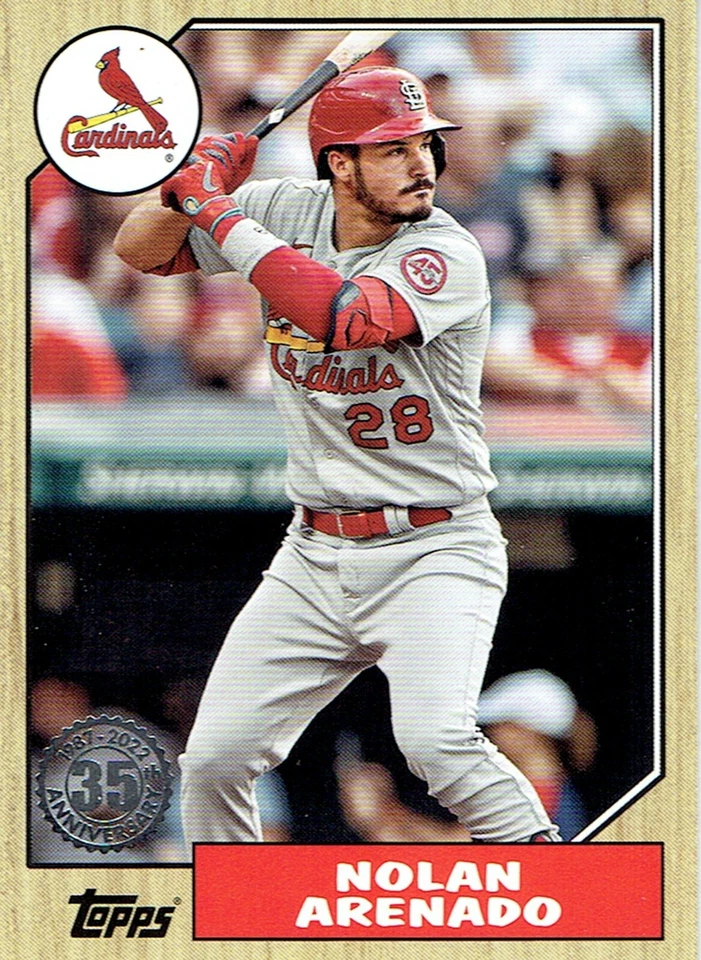 2022 Topps Series 1  87' 35th   Anniversary  Inserts  ( You Pick ) - Image 1 of 1