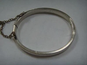 BRACCIALE CON CERNIERA PER BAMBINI ARGENTO CHESTER MARCATO c1911 e catena di sicurezza c.corno? - Foto 1 di 1