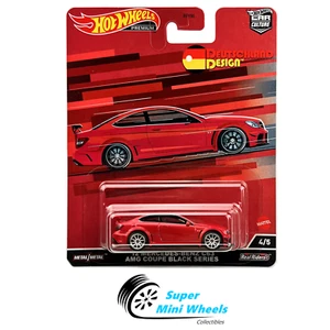 Hot Wheels '12 Mercedes-Benz C63 AMG Coupe Black Series (Rojo) Diseño Alemania - Imagen 1 de 2