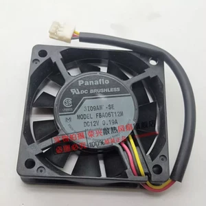 15 FBA06T12M DC12V 0.19A 6CM 6015 2-Wire Cooling Fan - Picture 1 of 3