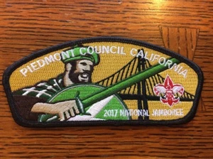 Mint 2017 JSP Piedmont Council California Black Border - Picture 1 of 1