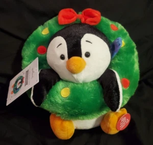 Hallmark verspielte Pinguine komplett geschmückt musikalischer Plüschpinguin mit Licht & Bewegung - Bild 1 von 6