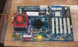 Chaintech CT-7NJL6 Socket 462 ATX Motherboard + AMD Sempron 2.8 GHz CPU - Picture 1 of 1