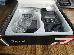 (1) Rapid Radios Nationwide PTT Walkie-Talkie, Works Perfectly - Photo 1/7