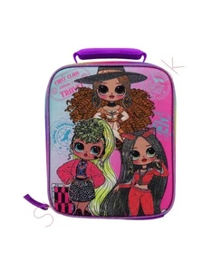MGA Kids LOL Surprise OMG 7.5”x9” Lunch Box Insulated Soft Bag NEW - Picture 1 of 4