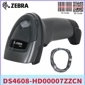 Zebra DS4608-SR00007ZZCN 2D LED Handheld Laser Imager Barcode Scanner USB Cable - Picture 1 of 7