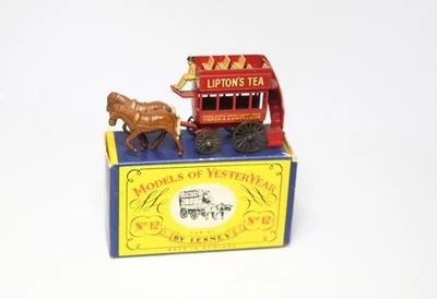 Matchbox Yesteryear Y-12 Horse Drawn Bus In Original Box - Excellent - Image 1 of 4