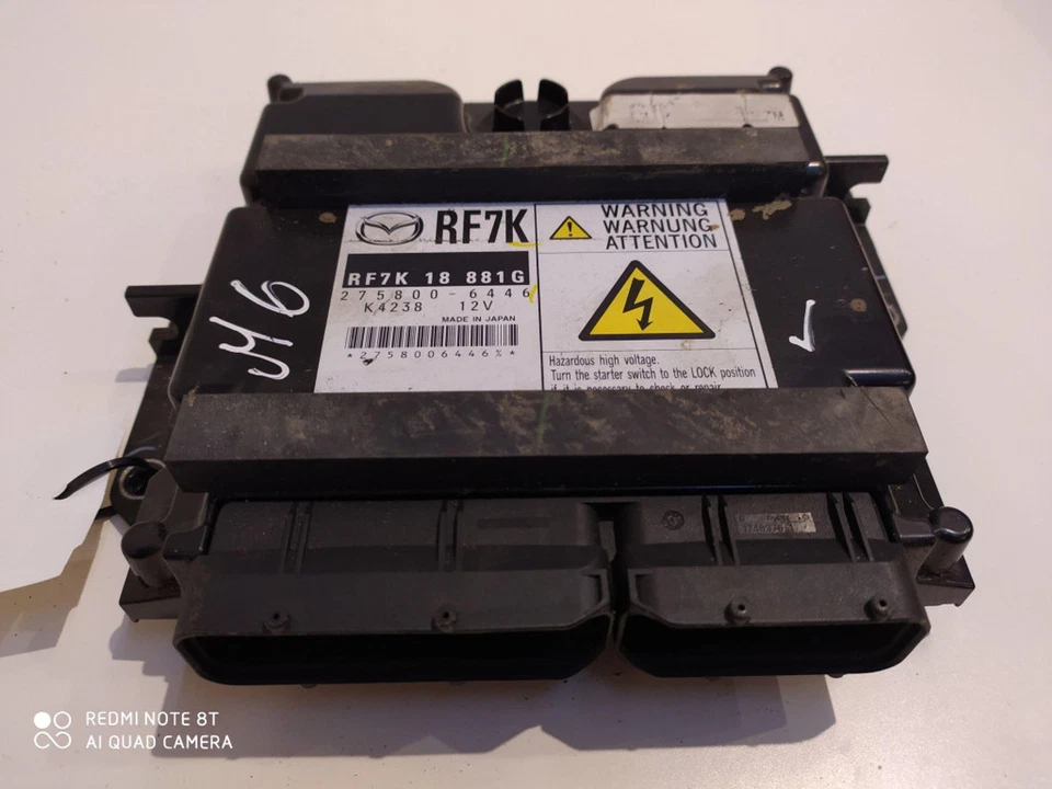 MAZDA 6 Station Wagon GY Motorsteuergerät ECU RF7K18881G 2.0 Diesel 28604358 - Immagine 1 di 4