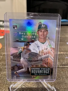 2024 Topps Chrome Update Tyler Soderstrom Home Field Advantage Rookie Athletics - Picture 1 of 2