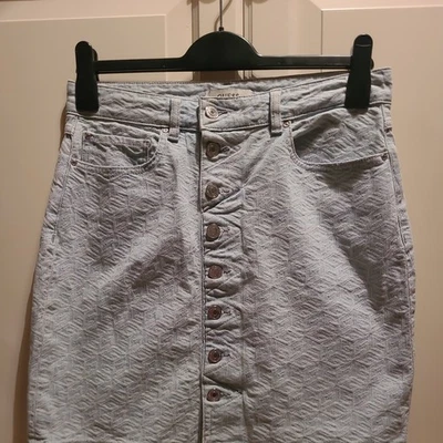 Guess Jeansrock, Rock, hellblau, Gr. 29 = S,  top Zustand  - Bild 1 von 4