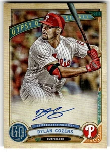 2019 Topps Gypsy Queen Dylan Cozens Gypsy Queen Autogramme #GQA-DC Autogramm - Bild 1 von 2