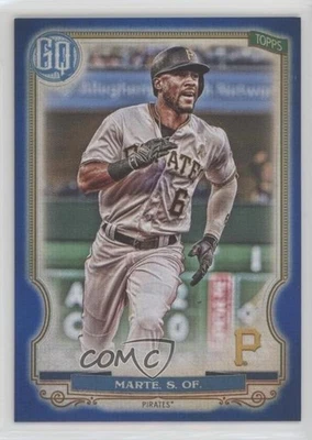 2020 Topps Gypsy Queen Blue /150 Starling Marte #218 - Image 1 of 2