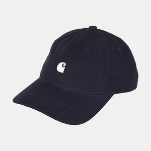 Carhartt 2 White Logo Cap / Size Adjustable / Mens / Black / Cotton - Picture 1 of 8