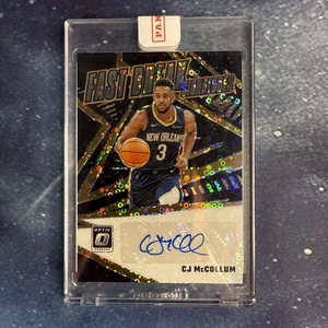 Óptica Panini Donruss 2023-24 - Fast Break Signatures C.J. McCollum #FBS-CJM (AU) - Imagen 1 de 11