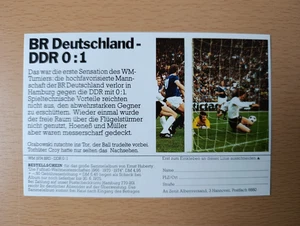 Fußball WM Bild 1974 von Ernst Huberty - Bild 1 von 1