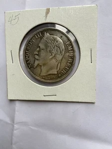France 1868-BB 5 Francs - Picture 1 of 2