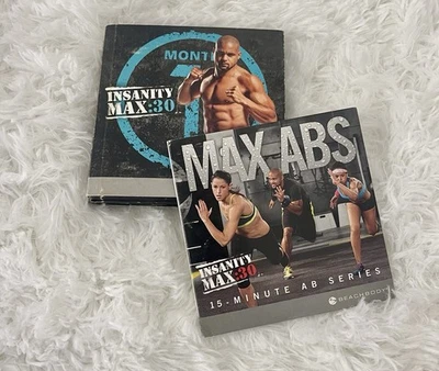 Insanity Max 30 Thirty Beachbody Cardio Workout 10 DVD - Image 1 of 3