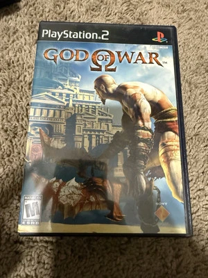 God of War PS2 PlayStation 2 Black Label + Reg Card Complete CIB ! - Image 1 of 2